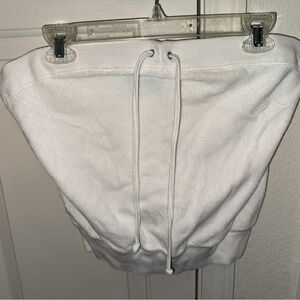 Vintage Juicy Couture White Hoodie with Logo Patch/NWOT/Never worn!